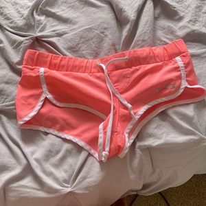 Womens billabong neon pink board shorts size small